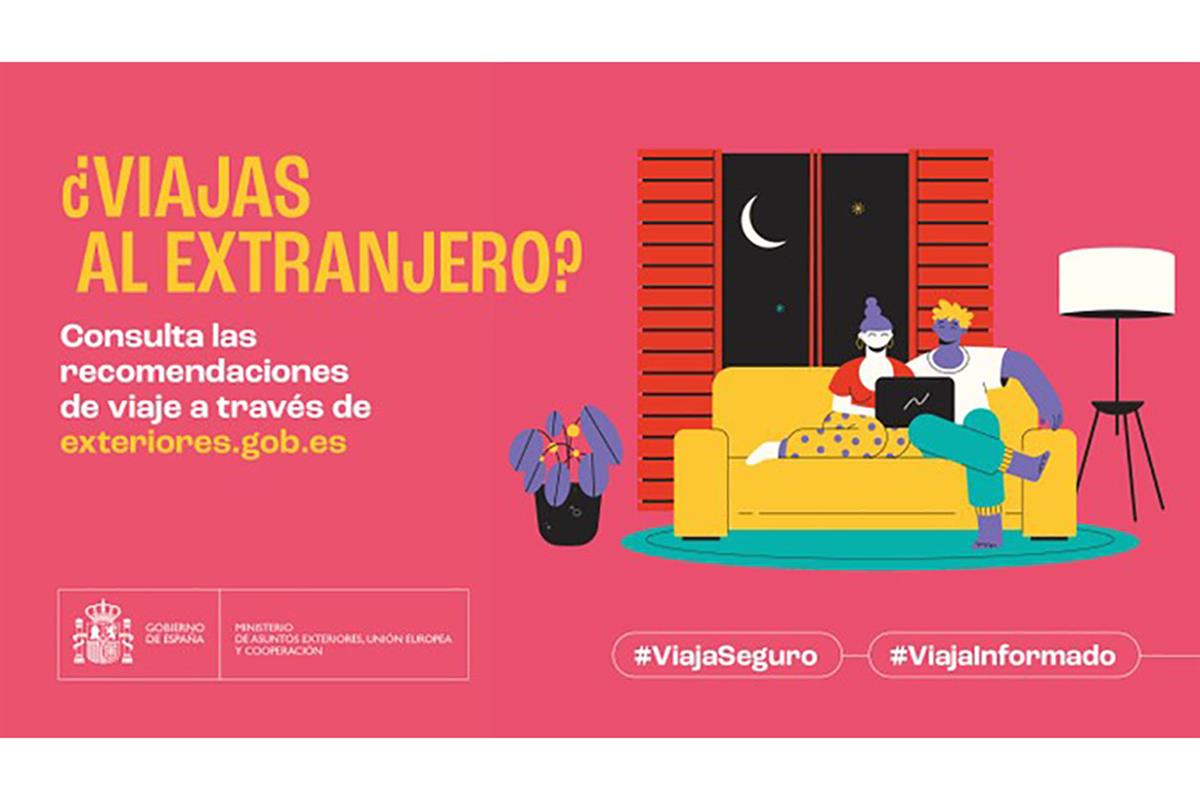 Imagen del artículo Exteriores refuerza la campaña #ViajaSeguro al inicio de la temporada de vacaciones 2024