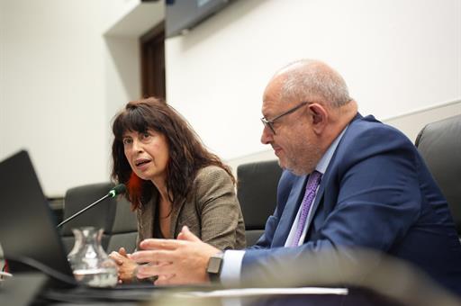 La ministra de Igualdad, Ana Redondo, en la clausura de la jornada