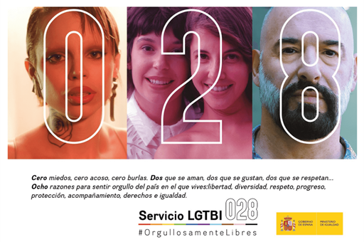 Día Internacional del Orgullo LGTBI: campaña "Orgullosamente libres".