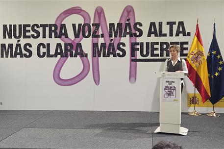 La secretaria de Estado de Igualdad y para la Erradicación de la Violencia contra las Mujeres, Aina Calvo