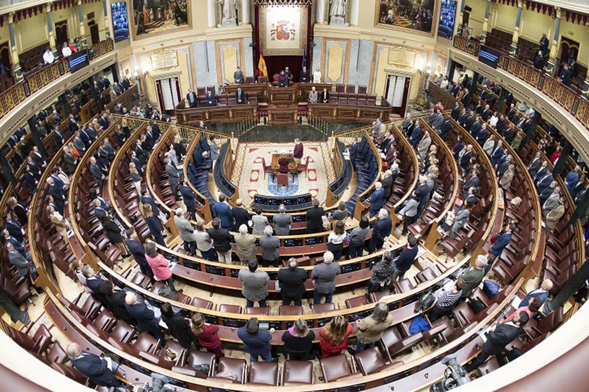 Pleno del Congreso de los Diputados.