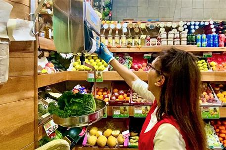 Trabajadora en comercio