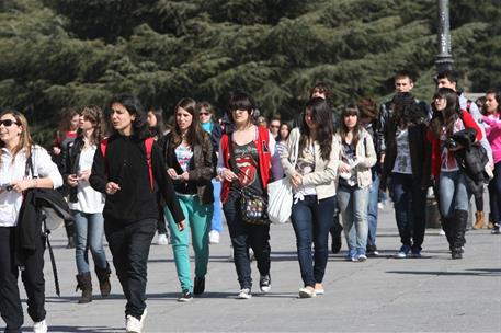Jóvenes estudiantes