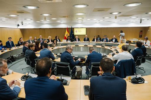 9/10/2024. Spanish Tourism Council (Conestur). The Minister for Industry and Tourism, Jordi Hereu, presides over the plenary session of the ...