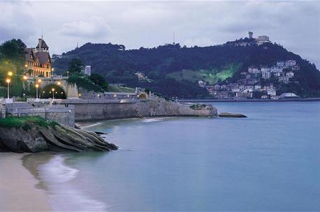 Playa de La Concha, San Sebastián.