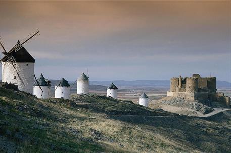 17/01/2025. Windmills in Castilla-La Mancha. Windmills in Castilla-La Mancha