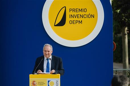 El ministro de Industria presidió la gala de los premios OEPM.