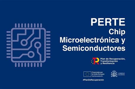 PERTE Chip de microelectrónica y semiconductores