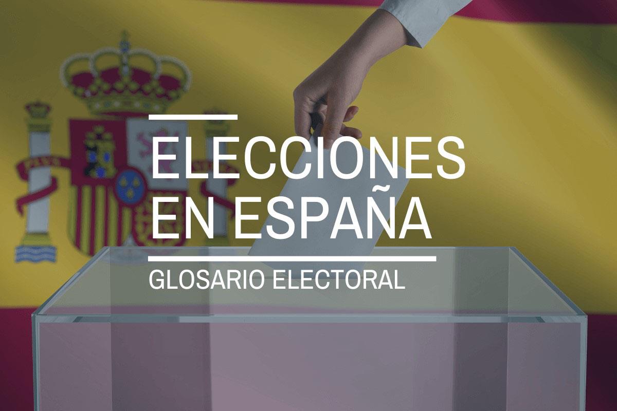 Glosario elecciones en España