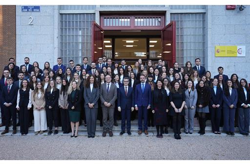 El ministro Bolaños, en la inauguración del curso selectivo de la 63.ª promoción de acceso a la Carrera Fiscal