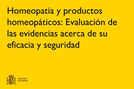 Estudio del Ministerio de Sanidad sobre la homeopatía