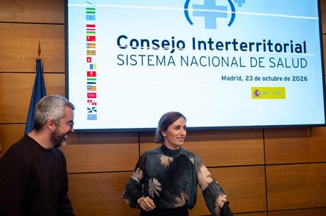 La ministra de Sanidad, Mónica García, preside la reunión del Consejo Interterritorial del Sistema Nacional de Salud