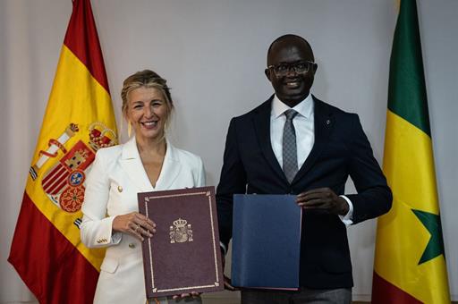 3/07/2024. Yolanda Díaz extends cooperation with Senegal to the labour inspectorate. The Second Vice-President of the Government of Spain an...