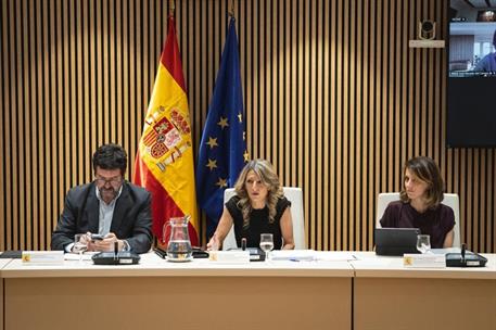 Yolanda Díaz en la LXXXVII Conferencia sectorial de Empleo y Asuntos Laborales