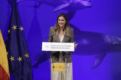 La vicepresidenta Sara Aagesen, en rueda de prensa