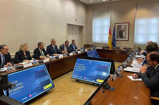 Reunión de la Comisión de seguimiento del Plan de Cercanías de Madrid